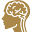Longevity Concierge Chicago IL | Evolve MD | Brain icon symbolizing cognitive longevity
