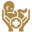 Pediatric Care Chicago IL | Evolve MD | Child patient with pediatric symbols in background